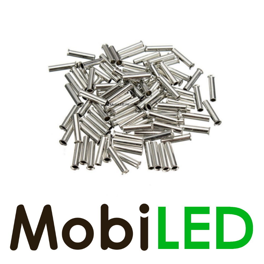 Cable end lugs (non-insulated) 0.75 mm 100 pieces Cable end lugs (non-insulated) 0.75 mm 100 pieces