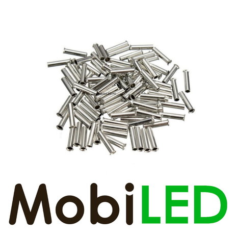 Cable end lugs (non-insulated) 0.5 mm 100 pieces Cable end lugs (non-insulated) 0.5 mm 100 pieces