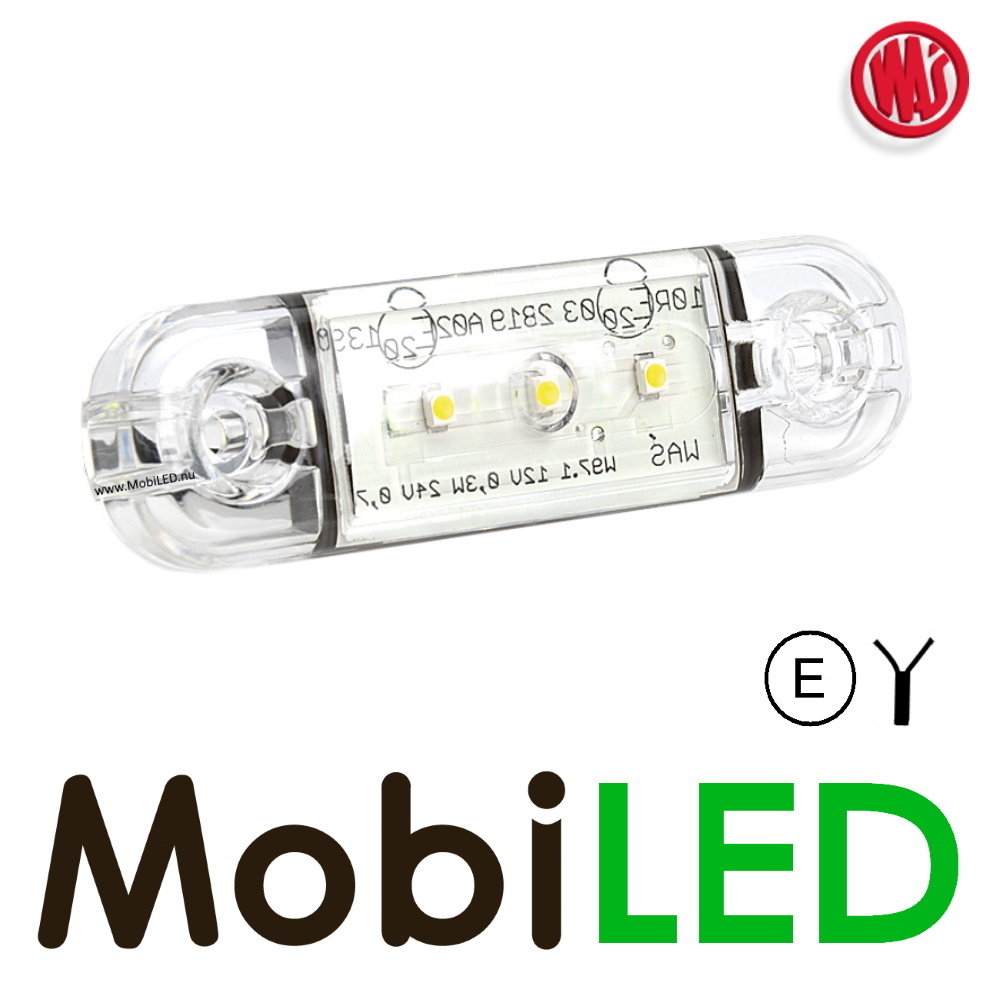 WAS WAS Marquage ligne slim rouge E-marque 12-24 volts