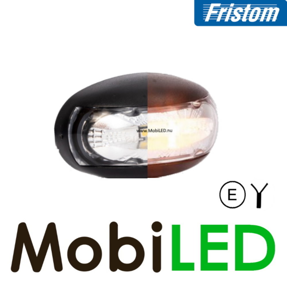 Fristom Zijmarkering halfrond amber Fristom Zijmarkering halfrond amber