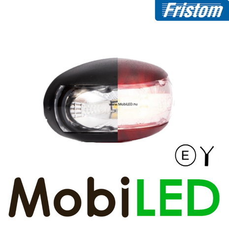 Fristom Zijmarkering halfrond rood