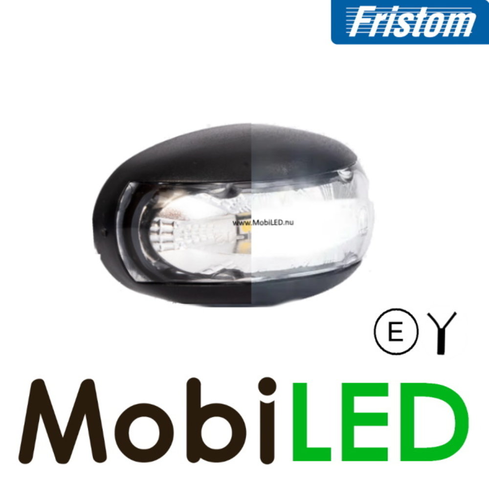 Fristom Zijmarkering halfrond wit Fristom Zijmarkering halfrond wit