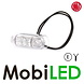 WAS Éclairage de contour transparent blanc montage en surface 12-24 volts E-mark WAS Éclairage de contour transparent blanc montage en surface 12-24 volts E-mark