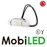 WAS Éclairage de contour transparent ambre montage en surface 12-24 volts E-mark WAS Éclairage de contour transparent ambre montage en surface 12-24 volts E-mark