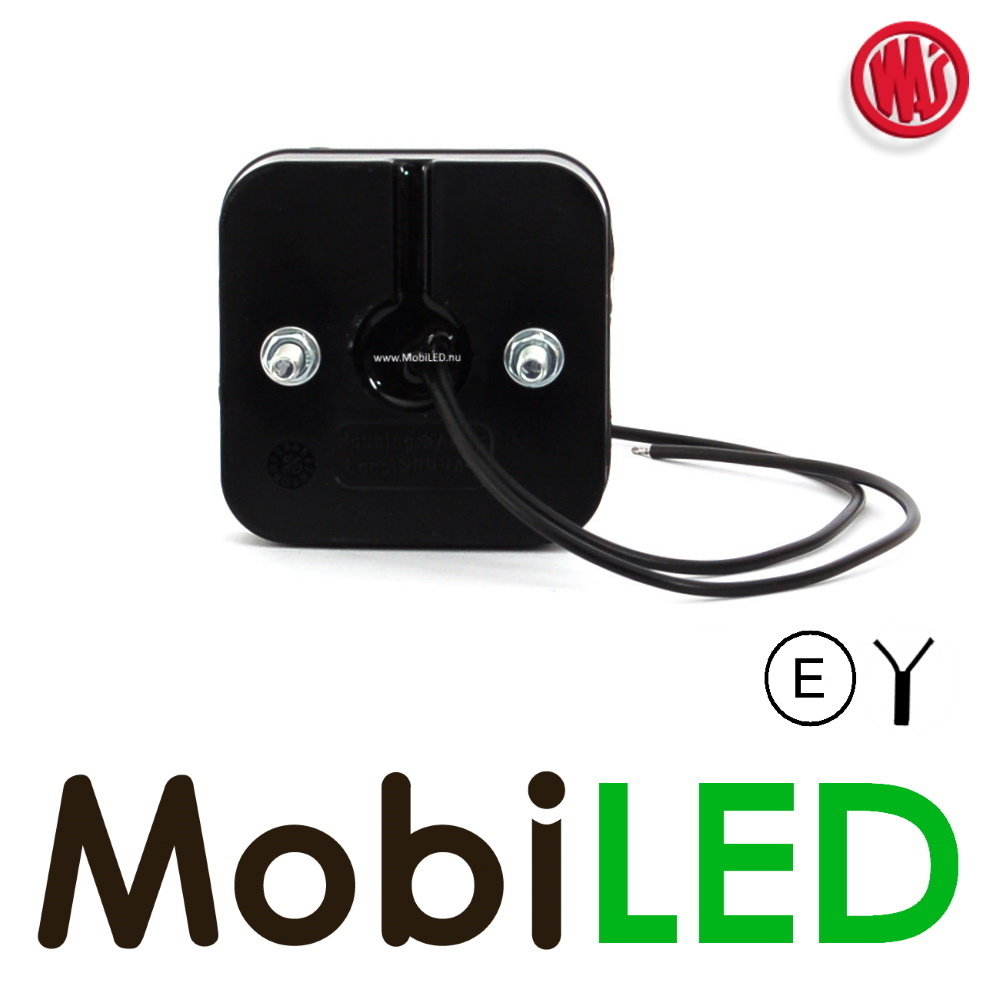 WAS WAS  marquage latéral carré ambre E-mark