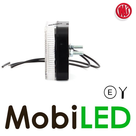 WAS WAS side marking square white E-mark