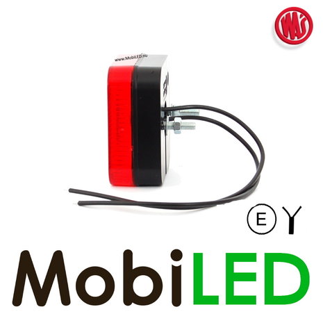 WAS WAS  marquage latéral carré rouge E-mark