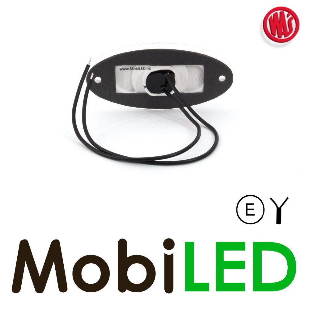 WAS WAS Marquage latéral ovale blanc E-marque