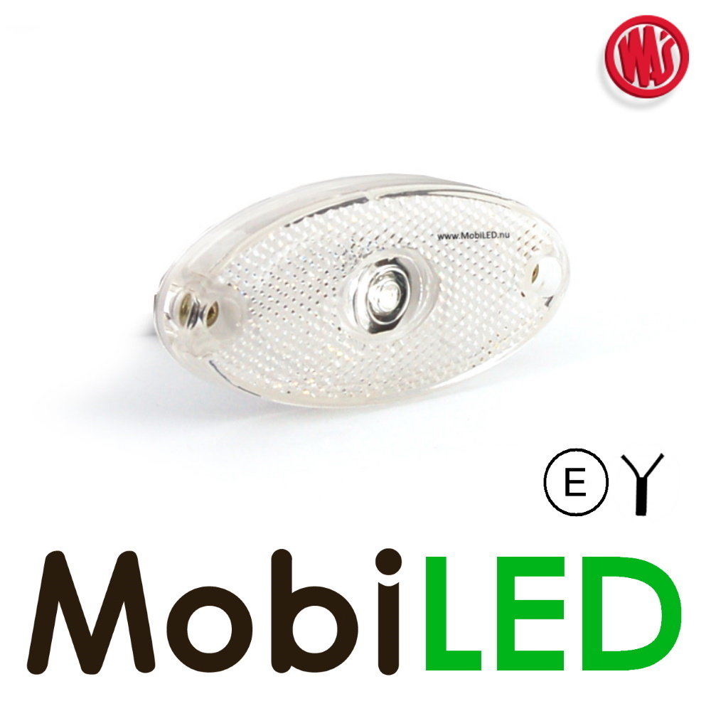 WAS WAS Side marking white oval E-mark WAS WAS Side marking white oval E-mark
