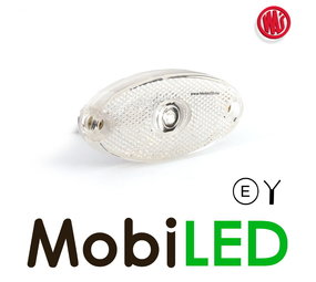 WAS Zijmarkering ovaal wit WAS Zijmarkering ovaal wit