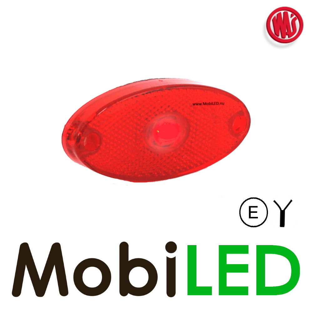 WAS WAS side marking oval red