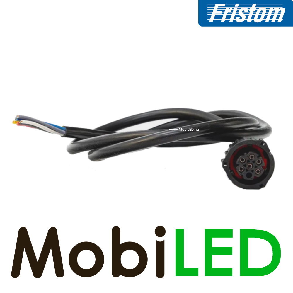 Fristom Rear light connection cable AMP 7 pin plug  0.5 m Fristom Rear light connection cable AMP 7 pin plug  0.5 m