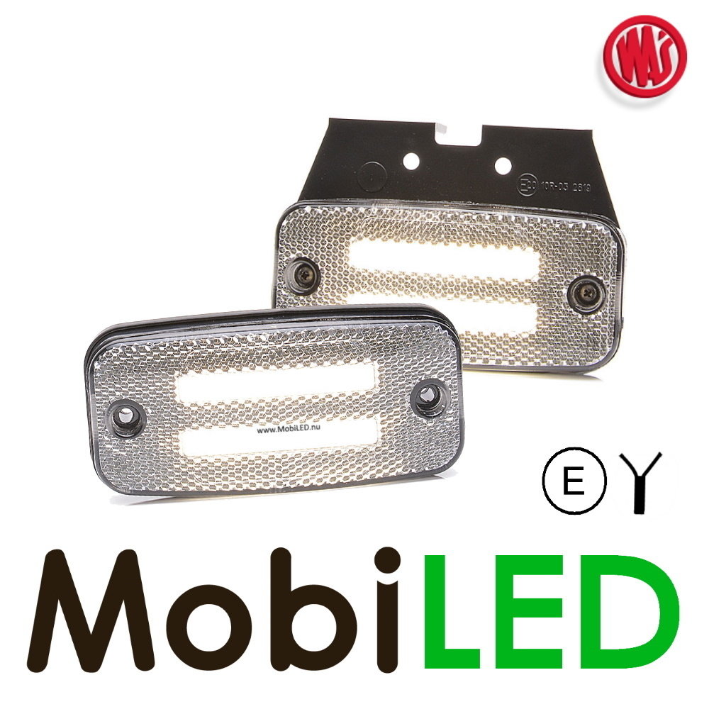 WAS White marking 2x stripe rectangular "NEON" look WAS White marking 2x stripe rectangular "NEON" look