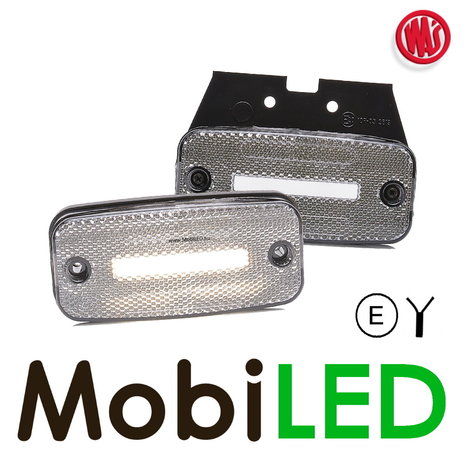 WAS White marking 1x stripe rectangular "NEON" look