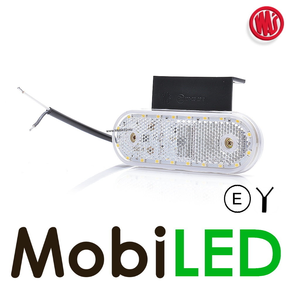 WAS White marking oval E-mark WAS White marking oval E-mark