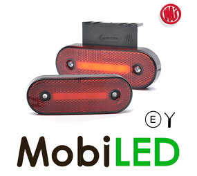 WAS Red marking 1x stripe round  "NEON" look WAS Red marking 1x stripe round  "NEON" look