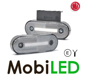 WAS White  marking 1x stripe round  "NEON" look WAS White  marking 1x stripe round  "NEON" look