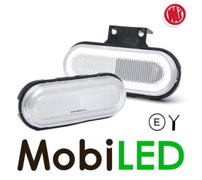 WAS Side marking edge oval white NEON look