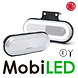 WAS WAS Marquage latéral bord blanc look ovale NEON E-marque
