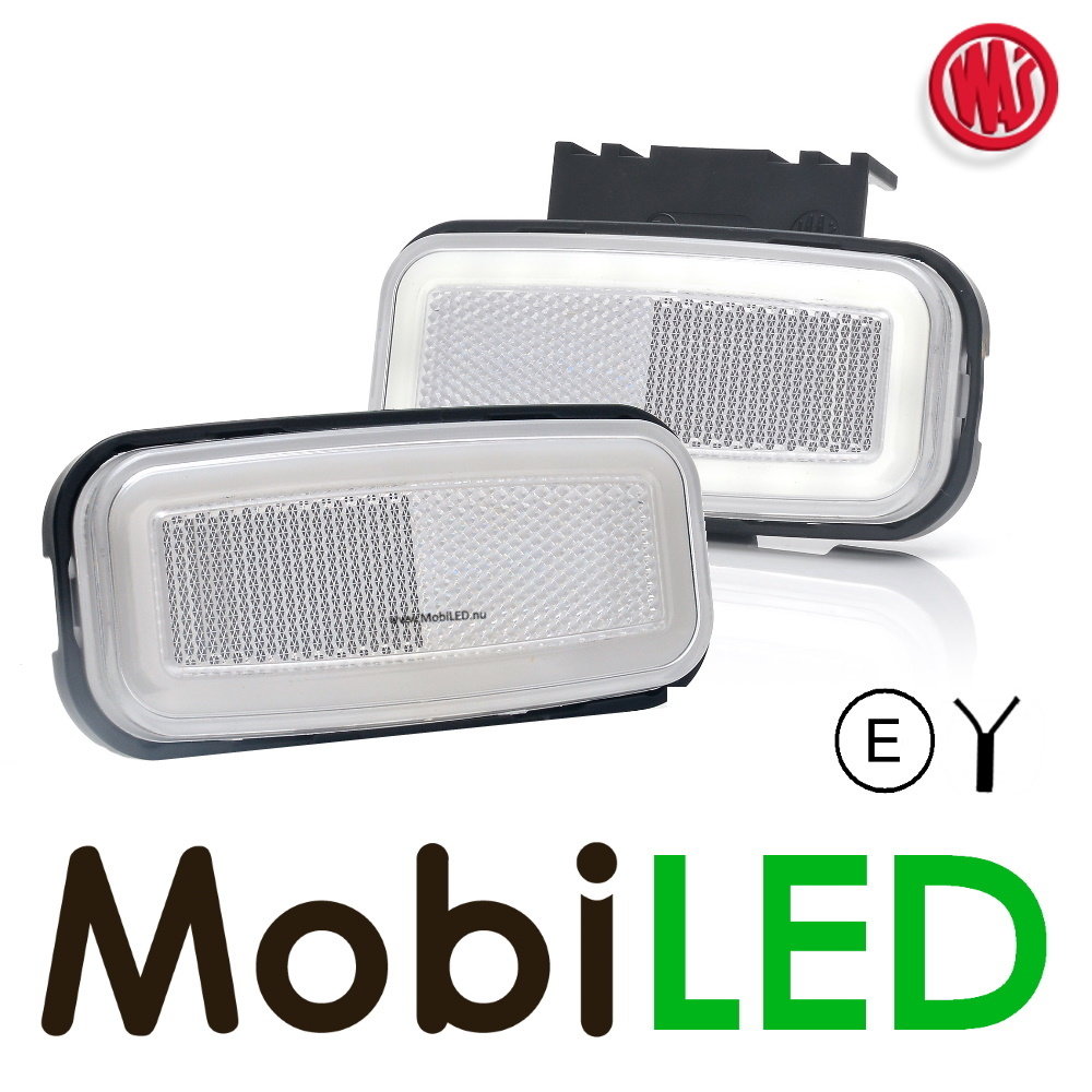 WAS WAS Marquage latéral bord blanc look NEON E-marque WAS WAS Marquage latéral bord blanc look NEON E-marque