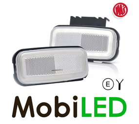 WAS Marquage latéral bord blanc look NEON WAS Marquage latéral bord blanc look NEON
