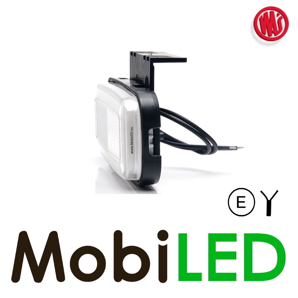 WAS WAS Side marking edge white NEON look E-mark WAS WAS Side marking edge white NEON look E-mark