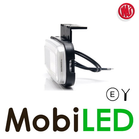 WAS LED zijmarkering "NEON" rand  wit  E-keur WAS LED zijmarkering "NEON" rand  wit  E-keur