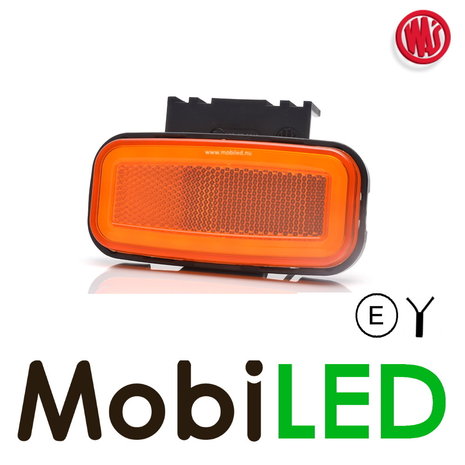 WAS WAS Marquage latéral bord ambre look NEON E-marque WAS WAS Marquage latéral bord ambre look NEON E-marque
