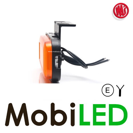 WAS WAS Marquage latéral bord ambre look NEON E-marque WAS WAS Marquage latéral bord ambre look NEON E-marque