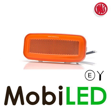 WAS WAS Marquage latéral bord ambre look NEON E-marque WAS WAS Marquage latéral bord ambre look NEON E-marque