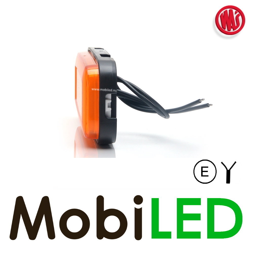 WAS WAS Marquage latéral bord ambre look NEON E-marque WAS WAS Marquage latéral bord ambre look NEON E-marque