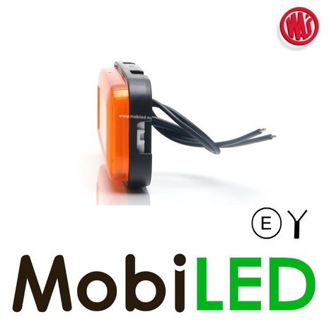 WAS WAS Marquage latéral bord ambre look NEON E-marque WAS WAS Marquage latéral bord ambre look NEON E-marque