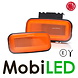WAS WAS Marquage latéral bord ambre look NEON E-marque WAS WAS Marquage latéral bord ambre look NEON E-marque
