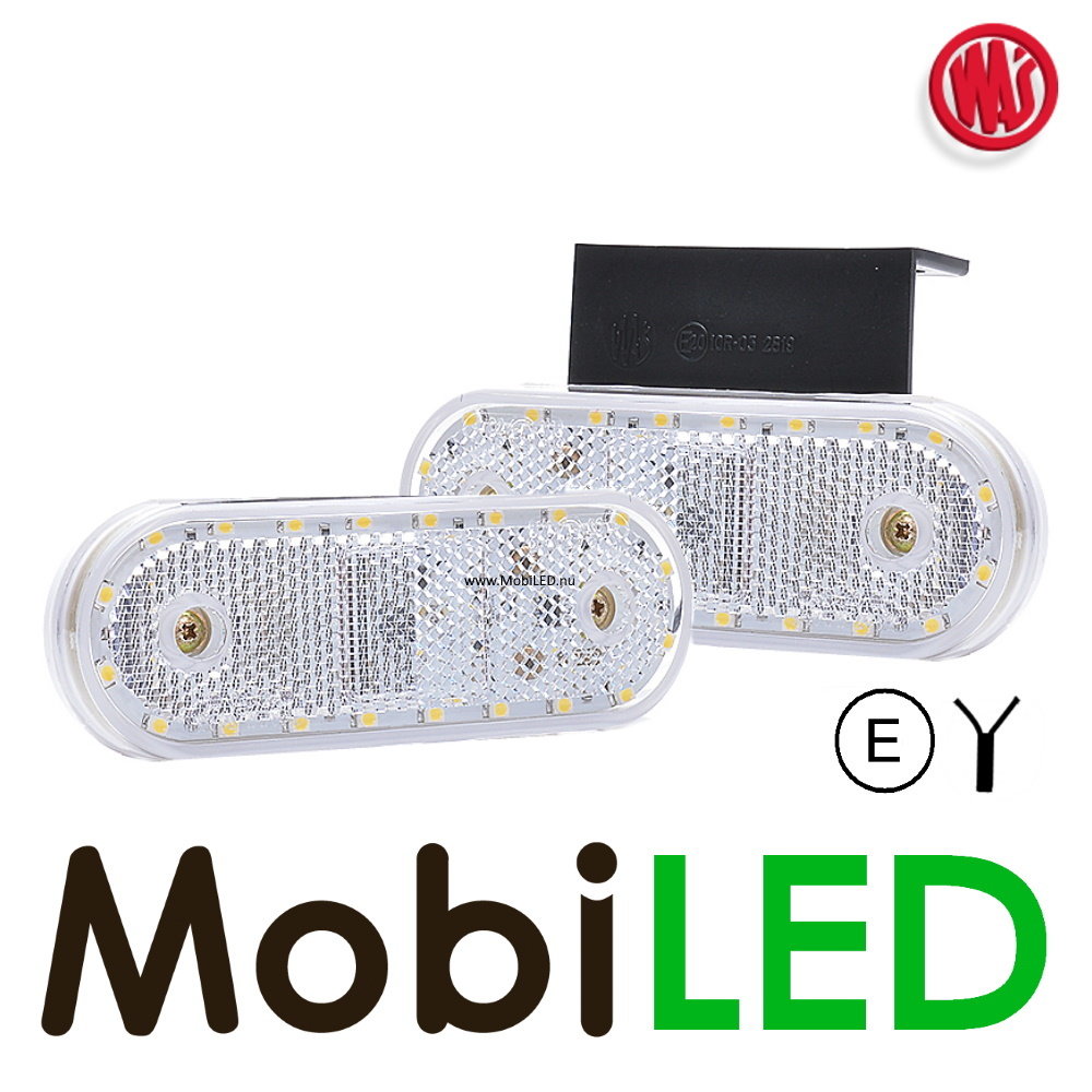 WAS White marking oval E-mark WAS White marking oval E-mark