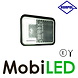 HORPOL Horpol Zijmarkering  wit blok NEON look E-keur