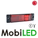 WAS WAS Side marking red elongated side with reflector E-mark WAS WAS Side marking red elongated side with reflector E-mark