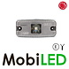 WAS WAS Side marking white rectangular with reflector E-mark WAS WAS Side marking white rectangular with reflector E-mark