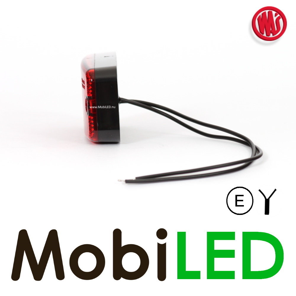 WAS WAS Side marking rectangular red with reflector E-mark WAS WAS Side marking rectangular red with reflector E-mark