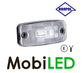 HORPOL Marker light with reflector White 12-24V HORPOL Marker light with reflector White 12-24V