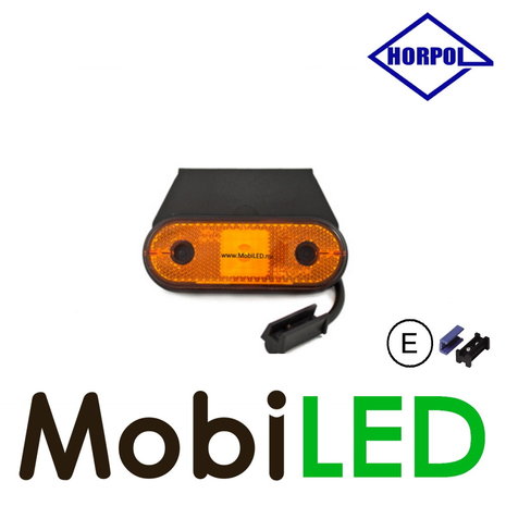 HORPOL Horpol Feu de marquage ambre 12-24 volt connecteur Quick link E-marque