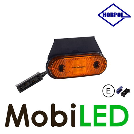 HORPOL Horpol Marker light amber 12-24 volt Quick link connector E-mark