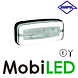 HORPOL Horpol side marking rectangular with neon edge white E-mark HORPOL Horpol side marking rectangular with neon edge white E-mark