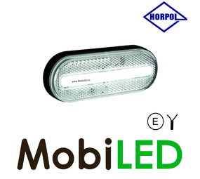 HORPOL Side marking oval white NEON look