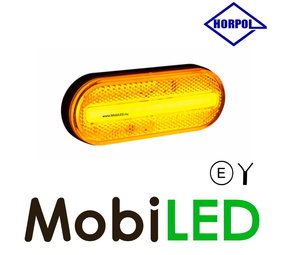HORPOL Zijmarkering amber ovaal NEON look HORPOL Zijmarkering amber ovaal NEON look