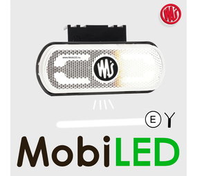 WAS WAS zijmarkering met projectielijn wit WAS WAS zijmarkering met projectielijn wit