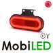 WAS Marquage latéral LED "NEON" rond bord rouge E-mark WAS Marquage latéral LED "NEON" rond bord rouge E-mark