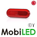 WAS WAS Marquage latéral bord arrondi rouge look NEON E-marque WAS WAS Marquage latéral bord arrondi rouge look NEON E-marque