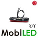 WAS WAS Marquage latéral bord arrondi rouge look NEON E-marque WAS WAS Marquage latéral bord arrondi rouge look NEON E-marque