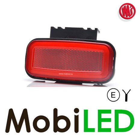 WAS WAS Marquage latéral rouge NEON look E-marque