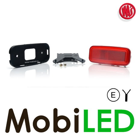 WAS WAS Marquage latéral rouge NEON look E-marque